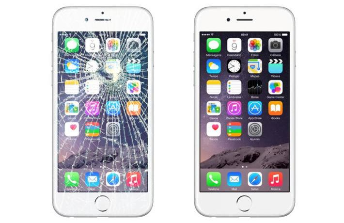 Quanto custa trocar a tela de um iPhone?